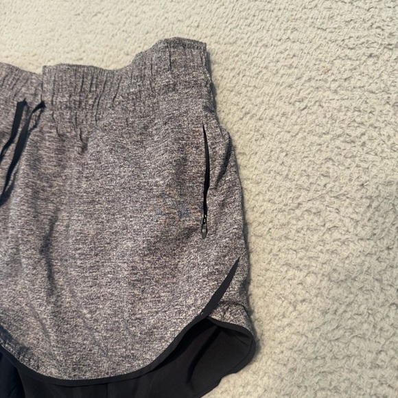 Lululemon Choose A Side 3” Shorts Womens  6 Reversible Heather Luxe Multi Black - Picture 3 of 13